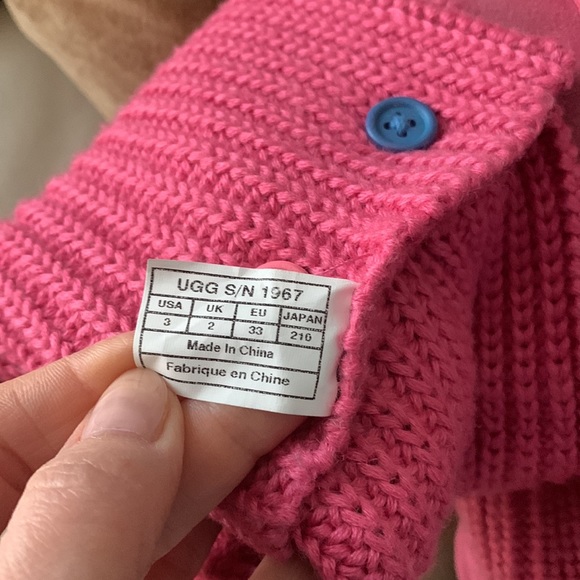 Ugg K Cardy II Girls Size 3 - Picture 10 of 12